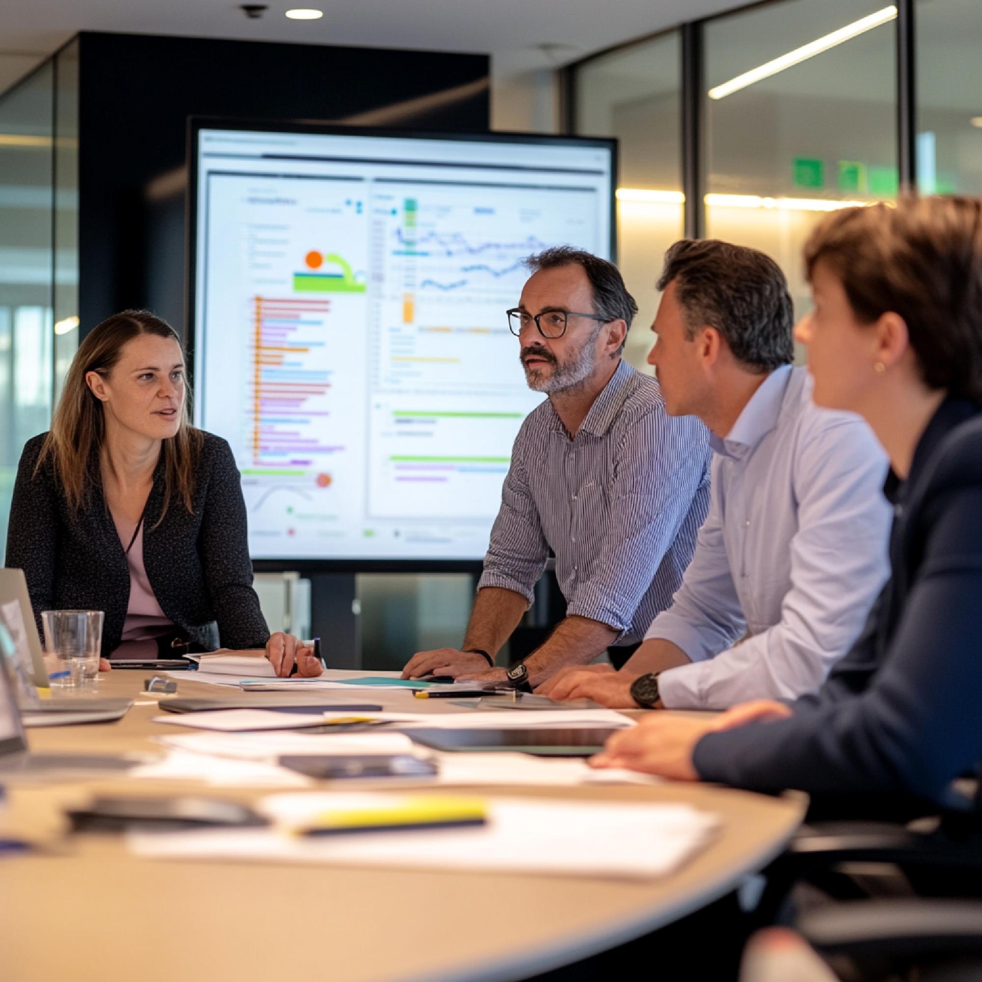 Process automation and workflow redesign for production facilities achieving efficiency gains